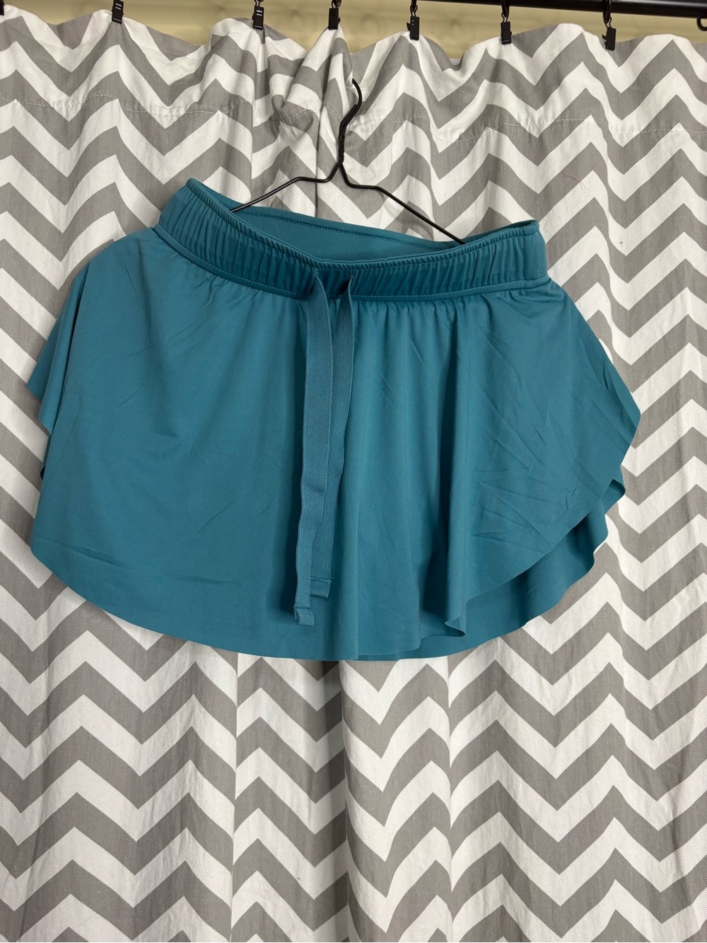 Zenana Outfitters Teal Circle Skater Skirt